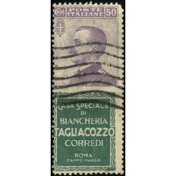 1924/25, Pubblicitari, 50 Cent. Tagliacozzo, dente d...