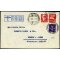 1937, Lettera da Genova 29.1.1937 per Buenos aires affrancata per 13 Lire, splendida,