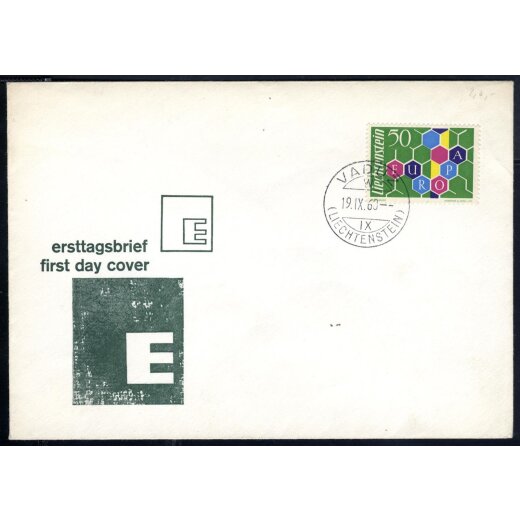 1960, Ersttagsbrief Europa, Mi. 398I