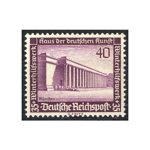 1936, Moderne Bauten, 9 Werte, Mi. 634-642 / 80,- Unif. 582-590