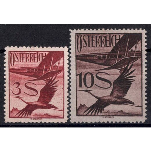 1925/30, Flugpost, 20 Werte (ANK - Mi. 468-87 / 200,-)