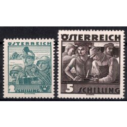 1934/36, Volkstrachten, 21 Werte (ANK - Mi. 567-87 / 340,-)