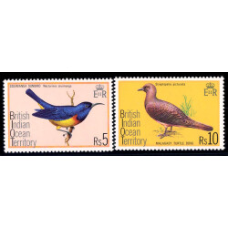 1975, Vögel, 15 Werte (Mi. 63-77 / 54,-)