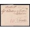 "v. Innsbruck", schwarzer Schreibschriftstempel aus der bayrischen Besatzung Tirols auf Brief vom 16.6.1808 nach Trient, Taxe "10" vorne (Mü. 120P.)