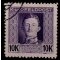 1917/18, Kaiser Karl, 10 Kr. violett, LZ 11&frac12;, gestempelt (ANK 72B / 90,-)