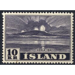 1948, Vulcano Hekla, 7 val. (Mi. 247-53 / Unif. 208-14 /...