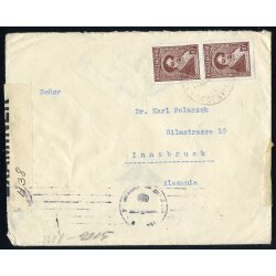 1940, Brief von Iriondo (Argentinien) nach Innsbruck,...
