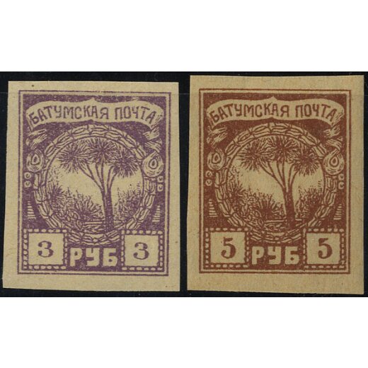 1919, Serie 6 Werte, Mi. + SG 1-6