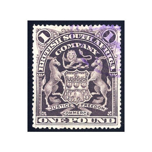1898, 1 pound, Mi. 71 SG 90 / 150,-