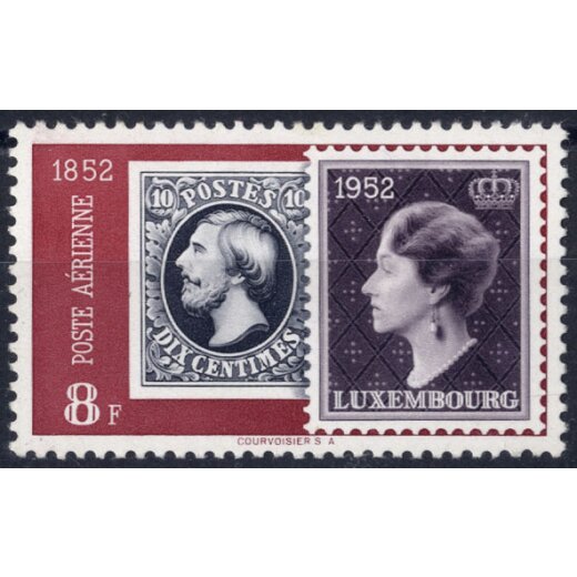 1952, 100 Jahre Briefmarken, 4 Werte, es fehlt lediglich 2.50 Fr, Mi. 490,492-494