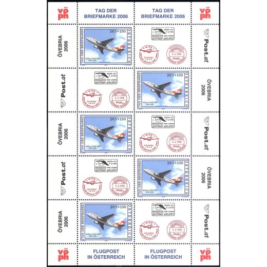 2006, Tag der Briefmarke, Kleinbogen, Nominale 19,75 Euro