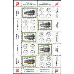 2003, Tag der Briefmarke, Kleinbogen, Nominale 19 Euro
