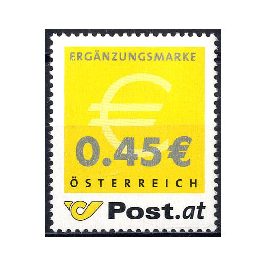2003, Ergänzungsmarke 0,45 Euro, postfrisch (ANK 2436)