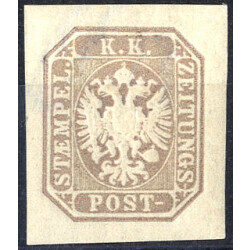1863, (1,05) Kr. Zeitungsmarke (ANK 29 / 90,-)