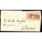 1850, 15 Cent. rosa, secondo tipo, due esemplari su lettera da Rovigo, firm. E. Diena (Sass. 5 - ANK 3HII)