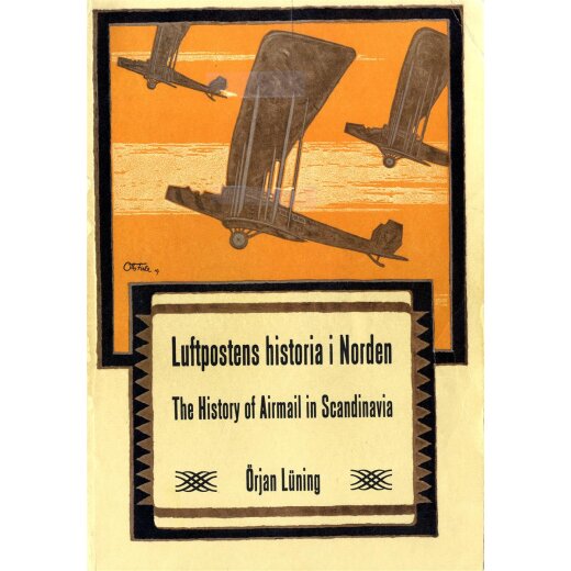 L&uuml;ning, Luftpostens historia i Norden - the History of Airmail in Scandinavia, 1978, guter Zustand