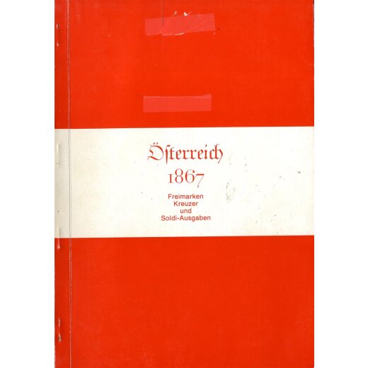 &Ouml;sterreich 1867, Freimarken Kreuzer und Soldi - Ausgaben, guter Zustand
