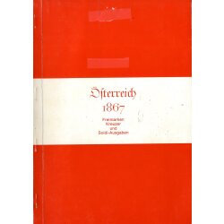 &Ouml;sterreich 1867, Freimarken Kreuzer und Soldi -...