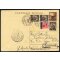 1946, cartolina postale da 1,20 l. con affrancatura aggiunta da Pescocostanzo il 23.7. per Roma, Laser 124 e Sass. 524,544(3)