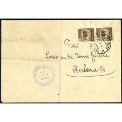 1945, documento per il distretto da Lana d&acute;Adige il...