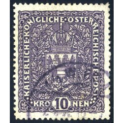 1916, Wappen, dunkle Farben, 4 Werte (ANK 201-03/...