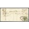1859, 3 Kr. gr&uuml;n, Type II, auf Ortsbrief von Wien 5.7., Pracht, signiert Seitz (ANK 12a)