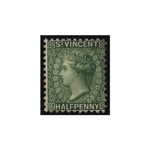 1882, 1/2 P grün, Mi. 25 A SG 42 / 50,-