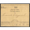 1878, &quot;UFFICIO TELEGRAFICO RABBI&quot;, Ovalstempel auf Telegramm von Triest 27.8.1878, Pracht