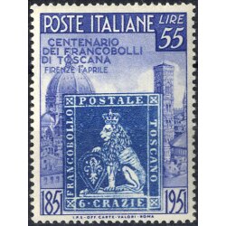 1951, Francobolli di Toscana, 3 serie complete, Sass....