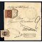 1893, fascetta affrancata con cifra 2 c. da Novillara il 19.4.93 per Modena, timbro in cartella "Francobollo insufficiente" tassata per 2 decimi con 20 c. su 1 c. ritornata al mittente