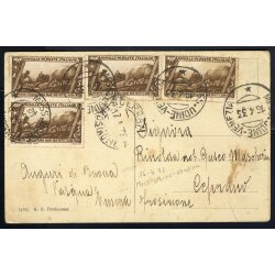 1933, cartolina da Mess-Udine-Venezia il 16.4.33 per...